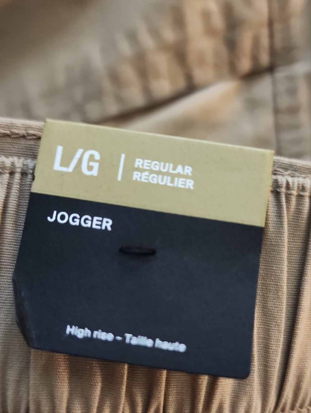 Reitmans Womens Cargo Jogger Pants - Tan - Picture 5 of 7